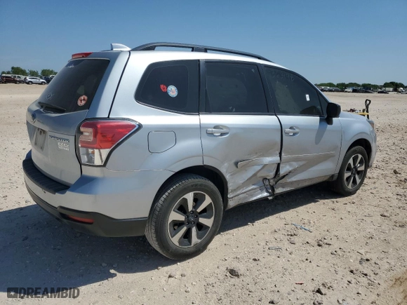 2017 Subaru Forester with VIN JF2SJABC2HH491057, listed as a Copart auction lot 53187885 with 84,588 mi miles and Salvage Title. Bid and sale history available at carsss.com. Image 3.