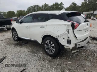 2018 Nissan Murano SV with VIN 5N1AZ2MG3JN166476, listed as a Copart auction lot 51136105 with 82,054 mi miles and Salvage Title. Bid and sale history available at carsss.com. Image 2.