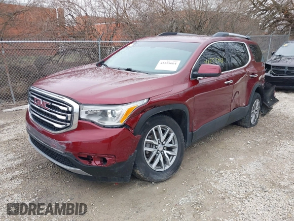 2017 GMC Acadia SLE with VIN 1GKKNLLS5HZ201445, listed as a IAAI auction lot 41555061 with 133,196 mi miles. Bid and sale history available at carsss.com. Image 2.