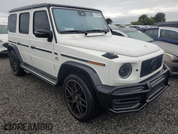 2021 Mercedes-Benz G 63 AMG z VIN W1NYC7HJXMX368367, wystawiony jako Copart lot #74120404 z przebiegiem 26 246 mil mil oraz Szkoda całkowita • Salvage title. Historia ofert i sprzedaży dostępna na DreamBid. Obrazek 4.