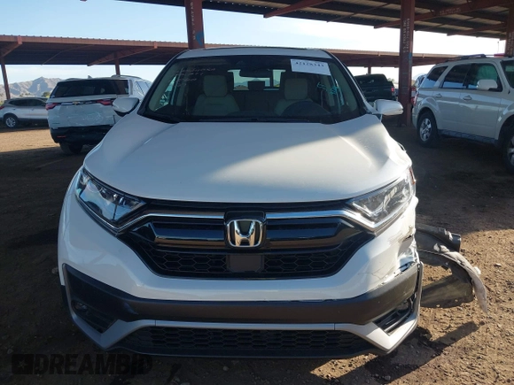 2022 Honda CR-V EX with VIN 5J6RW2H58NA014127, listed as a IAAI auction lot 42128343 with 18,622 mi miles and . Bid and sale history available at DreamBid. Image 12.