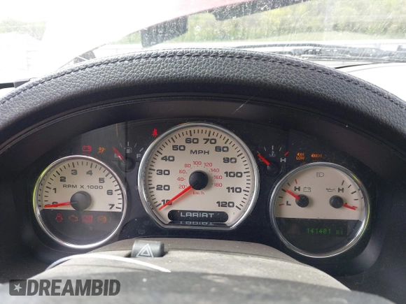 2006 Ford F-150 XLT with VIN 1FTPW14V16FB14717, listed as a IAAI auction lot 42195403 with 141,401 mi miles and . Bid and sale history available at carsss.com. Image 7.