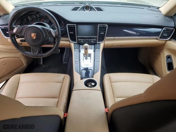 2015 Porsche Panamera 4 with VIN WP0AA2A73FL002308, listed as a Copart auction lot 51552894 with 0 mi miles and Salvage Title. Bid and sale history available at carsss.com. Image 8.