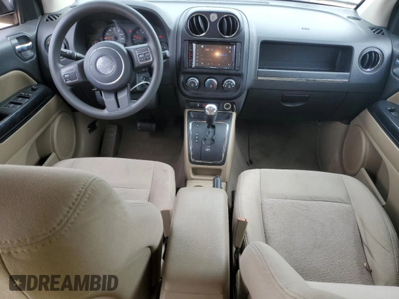 2011 Jeep Compass with VIN 1J4NT1FB9BD208248, listed as a Copart auction lot 48203455 with 127,934 mi miles and Salvage Title. Bid and sale history available at carsss.com. Image 8.