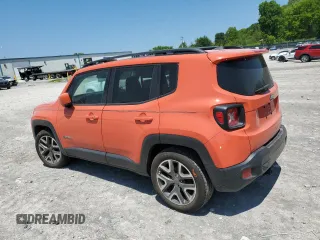 2017 Jeep Renegade Latitude with VIN ZACCJABBXHPF77140, listed as a Copart auction lot 54737895 with 157,373 mi miles and Salvage title. Bid and sale history available at DreamBid. Image 2.