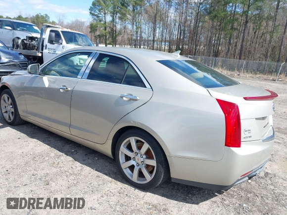 2013 Cadillac ATS with VIN 1G6AA5RA4D0168968, listed as a IAAI auction lot 41736092 with 117,831 mi miles and . Bid and sale history available at DreamBid. Image 3.