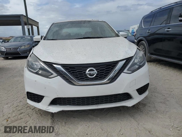 2018 Nissan Sentra S with VIN 3N1AB7AP0JY319301, listed as a Copart auction lot 55420045 with 35,761 mi miles and Salvage Title. Bid and sale history available at DreamBid. Image 5.