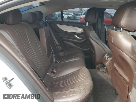 2019 Mercedes-Benz CLS with VIN WDD2J5JB7KA034975, listed as a Copart auction lot 76060893 with 58,506 mi miles. Bid and sale history available at carsss.com. Image 10.