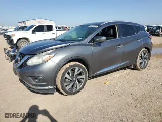 2015 Nissan Murano SL with VIN 5N1AZ2MG6FN209103, listed as a Copart auction lot 52204145 with 114,607 mi miles and Salvage Title. Bid and sale history available at carsss.com. Image 1.