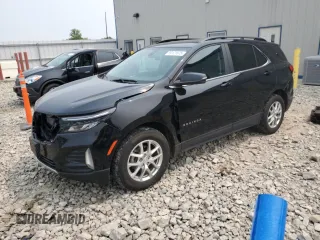2023 Chevrolet Equinox LT with VIN 3GNAXUEG2PL242399, listed as a Copart auction lot 59121675 with 29,944 mi miles and Salvage title. Bid and sale history available at DreamBid. Image 1.