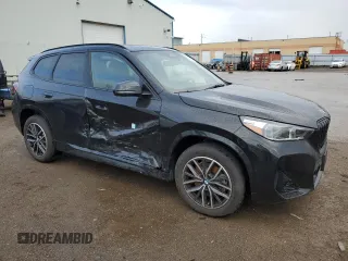2024 BMW X1 xDrive28i with VIN WBX73EF04R5Z55137, listed as a Copart auction lot 53618405 with 5,160 mi miles and Clean title. Bid and sale history available at DreamBid. Image 4.