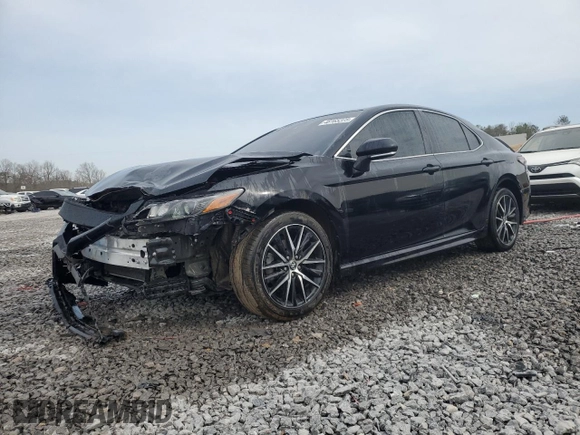 2022 Toyota Camry SE with VIN 4T1G11AK8NU656654, listed as a Copart auction lot 48165225 with 78,740 mi miles and Salvage Title. Bid and sale history available at DreamBid. Image 1.