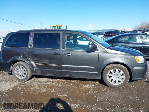 2016 Chrysler Town & Country Touring with VIN 2C4RC1BG5GR207496, listed as a IAAI auction lot 41908883 with 68,910 mi miles. Bid and sale history available at carsss.com. Image 13.