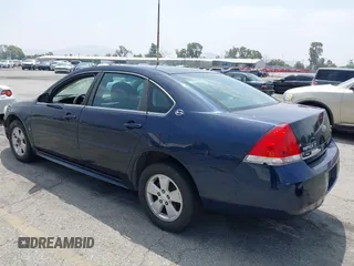 2009 Chevrolet Impala LT with VIN 2G1WT57K191307306, listed as a IAAI auction lot 42175381 with 120,874 mi miles and . Bid and sale history available at DreamBid. Image 3.