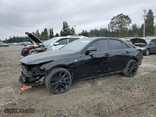 2021 Cadillac CT4 Sport with VIN 1G6DG5RK2M0107686, listed as a Copart auction lot 66782704 with 20,134 mi miles and Salvage Title. Bid and sale history available at carsss.com. Image 1.