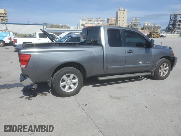 2014 Nissan Titan SV with VIN 1N6BA0CA9EN519615, listed as a Copart auction lot 47961635 with 130,734 mi miles and Salvage title. Bid and sale history available at DreamBid. Image 3.