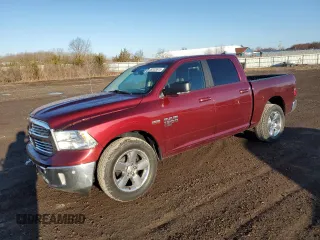 2019 Ram 1500 Big Horn z VIN 1C6RR7LT4KS570271, wystawiony jako Copart lot #50153615 z przebiegiem 96 279 mil mil oraz Szkoda całkowita • Salvage title. Historia ofert i sprzedaży dostępna na DreamBid. Obrazek 1.