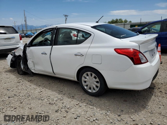 2016 Nissan Versa S with VIN 3N1CN7AP6GL836043, listed as a Copart auction lot 61931055 with 104,179 mi miles and Salvage title. Bid and sale history available at DreamBid. Image 2.