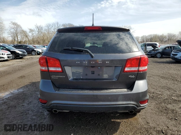 2015 Dodge Journey R/T with VIN 3C4PDDEG4FT655547, listed as a Copart auction lot 51601945 with 93,353 mi miles and Salvage Title. Bid and sale history available at DreamBid. Image 6.