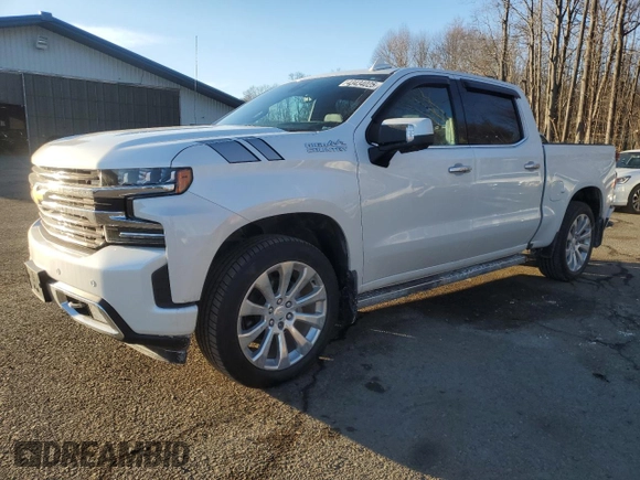 2019 Chevrolet Silverado 1500 High Country with VIN 1GCUYHEL6KZ363011, listed as a Copart auction lot 43434025 with 64,064 mi miles and Salvage Title. Bid and sale history available at carsss.com. Image 1.