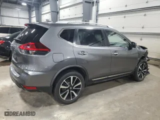2018 Nissan Rogue S with VIN JN8AT2MV1JW324347, listed as a Copart auction lot 44183505 with 96,767 mi miles and Salvage Title. Bid and sale history available at carsss.com. Image 3.