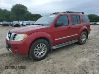 2010 Nissan Pathfinder LE with VIN 5N1AR1NB3AC621254, listed as a Copart auction lot 56911255 with 232,115 mi miles and Clean title. Bid and sale history available at DreamBid. Image 1.