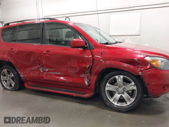 2008 Toyota RAV4 Sport with VIN JTMBK32V186036561, listed as a IAAI auction lot 42110651 with 33,877 mi miles and . Bid and sale history available at DreamBid. Image 6.