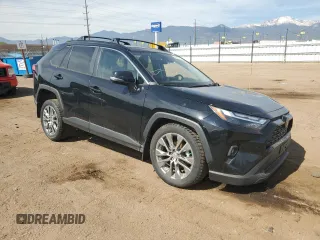 2022 Toyota RAV4 XLE Premium with VIN 2T3C1RFV2NC206720, listed as a Copart auction lot 56006435 with 40,537 mi miles and Salvage title. Bid and sale history available at DreamBid. Image 4.