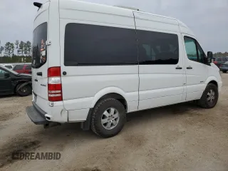 2015 Mercedes-Benz Sprinter Passenger with VIN WDZPE7DC2F5998483, listed as a Copart auction lot 76276203 with 206,959 mi miles. Bid and sale history available at carsss.com. Image 3.