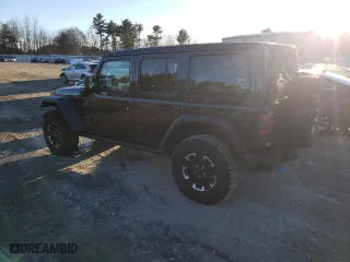 2024 Jeep Wrangler 4xe Rubicon with VIN 1C4RJXR60RW189196, listed as a Copart auction lot 43851335 with 2,337 mi miles and Salvage Title. Bid and sale history available at carsss.com. Image 2.