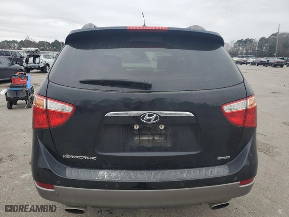 2012 Hyundai Veracruz Limited with VIN KM8NU4CC6CU202101, listed as a Copart auction lot 44134145 with 142,408 mi miles and Salvage Title. Bid and sale history available at carsss.com. Image 6.