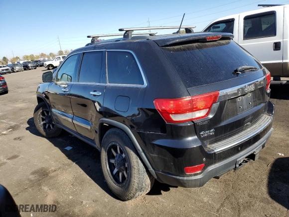 2013 Jeep Grand Cherokee Limited with VIN 1C4RJFBT9DC660833, listed as a Copart auction lot 87082104 with 155,616 mi miles and Salvage Title. Bid and sale history available at carsss.com. Image 2.