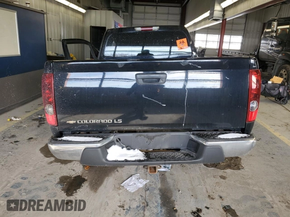 2004 Chevrolet Colorado LS Z71 with VIN 1GCDT196748106913, listed as a Copart auction lot 45344835 with 0 mi miles and Salvage Title. Bid and sale history available at carsss.com. Image 6.