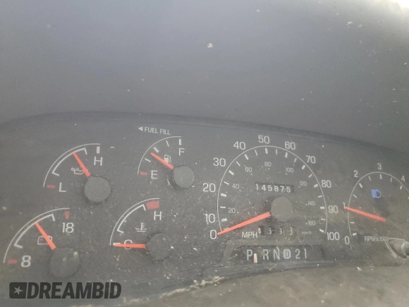2001 Ford F-250 XL with VIN 1FTNX21S51ED10243, listed as a Copart auction lot 54327695 with 145,875 mi miles and Clean title. Bid and sale history available at DreamBid. Image 9.