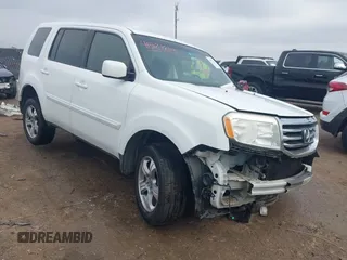 2012 Honda Pilot EX-L with VIN 5FNYF3H51CB012098, listed as a IAAI auction lot 41521214 with 157,701 mi miles. Bid and sale history available at carsss.com. Image 1.