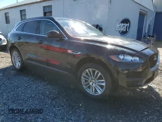 2019 Jaguar F-Pace 25t Prestige with VIN SADCK2FX5KA351866, listed as a Copart auction lot 50012205 with 51,464 mi miles and Salvage Title. Bid and sale history available at DreamBid. Image 4.