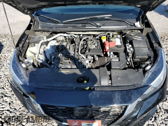 2022 Nissan Sentra SV with VIN 3N1AB8CV8NY259355, listed as a Copart auction lot 53443495 with 18,271 mi miles and Salvage Title. Bid and sale history available at DreamBid. Image 12.