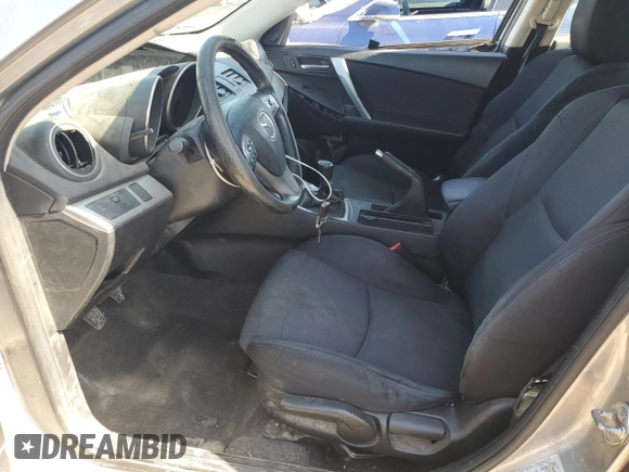 2010 Mazda 3 S Sport with VIN JM1BL1H66A1343180, listed as a Copart auction lot 53131645 with 162,256 mi miles and Salvage title. Bid and sale history available at DreamBid. Image 7.