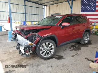 2022 Toyota RAV4 XLE Premium with VIN 2T3C1RFV5NW206418, listed as a Copart auction lot 58468355 with 94,806 mi miles and Clean title. Bid and sale history available at DreamBid. Image 1.