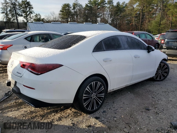 2023 Mercedes-Benz CLA 250 z VIN W1K5J4HB1PN415041, wystawiony jako Copart lot #81901904 z przebiegiem 36 154 mil mil oraz Szkoda całkowita • Salvage title. Historia ofert i sprzedaży dostępna na DreamBid. Obrazek 3.