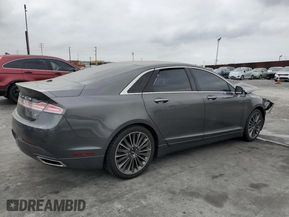 2016 Lincoln MKZ with VIN 3LN6L2GK8GR633923, listed as a Copart auction lot 58014495 with 119,579 mi miles and Salvage title. Bid and sale history available at DreamBid. Image 3.