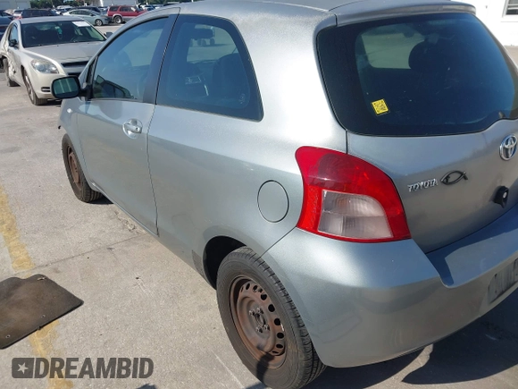 2007 Toyota Yaris with VIN JTDJT923675114542, listed as a IAAI auction lot 42067281 with 203,525 mi miles. Bid and sale history available at carsss.com. Image 3.