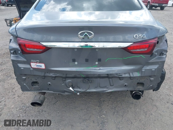 2019 Infiniti Q50 Luxe с VIN JN1EV7AR2KM559657, выставлен на аукционе IAAI как лот 42187319 с пробегом 88 583 миль миль и . История ставок и продаж доступна на DreamBid. Изображение 6.