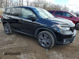 2019 Honda Passport EX-L z VIN 5FNYF8H59KB027590, wystawiony jako Copart lot #53875665 z przebiegiem 57 911 mil mil oraz Czysty tytuł • Clean title. Historia ofert i sprzedaży dostępna na DreamBid. Obrazek 4.