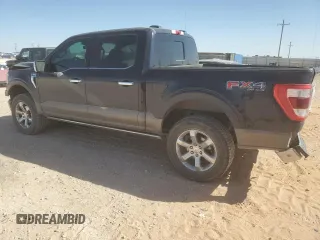 2021 Ford F-150 XL with VIN 1FTFW1E87MFB16277, listed as a Copart auction lot 48711215 with 81,861 mi miles and Salvage Title. Bid and sale history available at carsss.com. Image 2.
