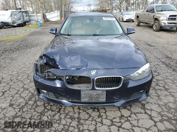 2014 BMW 3 Series 328i with VIN WBA3C1C56EK109623, listed as a Copart auction lot 49071395 with 153,026 mi miles and Salvage Title. Bid and sale history available at carsss.com. Image 5.