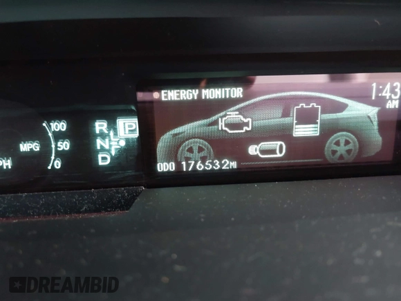 2013 Toyota Prius One z VIN JTDKN3DU9D5688761, wystawiony jako IAAI lot #42321117 z przebiegiem 176 532 mil mil oraz . Historia ofert i sprzedaży dostępna na DreamBid. Obrazek 15.