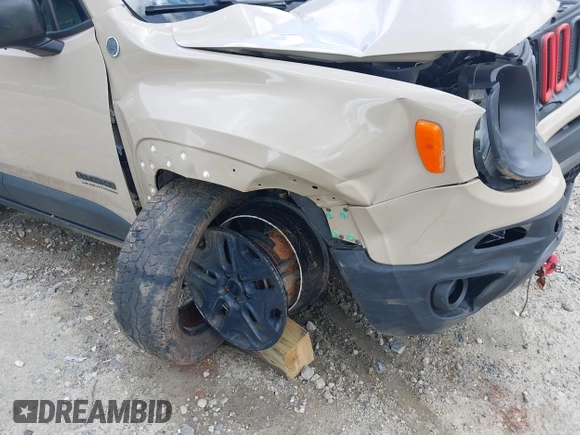 2017 Jeep Renegade Trailhawk with VIN ZACCJBCB5HPF70617, listed as a IAAI auction lot 42516113 with 66,187 mi miles and . Bid and sale history available at DreamBid. Image 20.