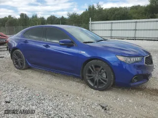 2018 Acura TLX w/A-SPEC Pkg with VIN 19UUB2F65JA012015, listed as a Copart auction lot 70787314 with 60,263 mi miles and Salvage Title. Bid and sale history available at carsss.com. Image 4.