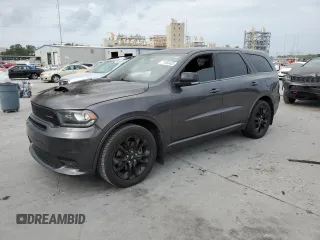 2020 Dodge Durango R/T z VIN 1C4SDHCT8LC393511, wystawiony jako Copart lot #71063403 z przebiegiem Nie podano mil oraz Szkoda całkowita • Salvage title. Historia ofert i sprzedaży dostępna na DreamBid. Obrazek 1.